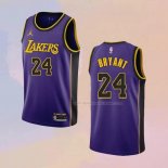 Maglia Los Angeles Lakers Kobe Bryant NO 24 Statement 2022-23 Viola