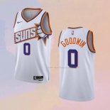 Maglia Phoenix Suns Jordan Goodwin NO 0 Association 2023-24 Bianco