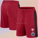 Pantaloncini Washington Wizards 75th Anniversary Rosso