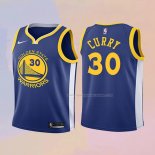 Maglia Bambino Golden State Warriors Stephen Curry NO 30 2017-18 Blu