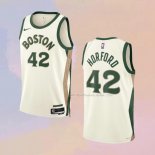 Maglia Boston Celtics Al Horford NO 42 Citta 2023-24 Bianco