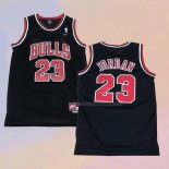 Maglia Chicago Bulls Michael Jordan NO 23 Throwback Nero2