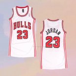 Maglia Donna Chicago Bulls Michael Jordan NO 23 Icon Bianco