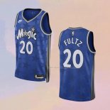 Maglia Orlando Magic Markelle Fultz NO 20 Classic 2023-24 Blu