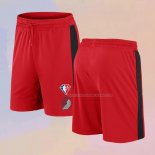 Pantaloncini Portland Trail Blazers 75th Anniversary Rosso