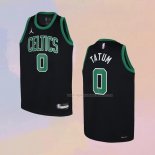 Maglia Bambino Boston Celtics Jayson Tatum NO 0 Statement Nero