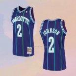 Maglia Charlotte Hornets Larry Johnson NO 2 Mitchell & Ness 1994-95 Viola