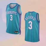 Maglia Charlotte Hornets Terry Rozier III NO 3 Classic 2023-24 Verde
