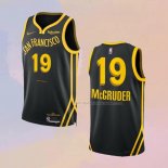 Maglia Golden State Warriors Rodney Mcgruder NO 19 Citta 2023-24 Nero