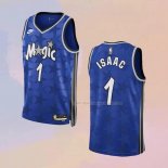 Maglia Orlando Magic Jonathan Isaac NO 1 Classic 2023-24 Blu