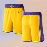 Pantaloncini Los Angeles Lakers Giallo