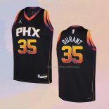 Maglia Bambino Phoenix Suns Kevin Durant NO 35 Statement 2022-23 Nero