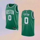 Maglia Boston Celtics Jayson Tatum NO 0 Icon 2022-23 Verde
