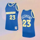 Maglia Golden State Warriors Mitch Richmond NO 23 Mitchell & Ness 1990-91 Blu