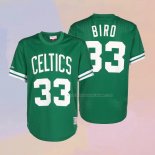 Maglia Manga Corta Boston Celtics Larry Bird NO 33 Verde