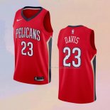 Maglia New Orleans Pelicans Anthony Davis NO 23 Statement Rosso