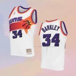 Maglia Phoenix Suns Charles Barkley NO 34 Mitchell & Ness 1992-93 Bianco