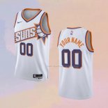 Maglia Phoenix Suns Personalizzate Association 2023-24 Bianco