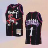 Maglia Toronto Raptors Tracy McGrady NO 1 Mitchell & Ness 1998-99 Nero