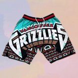 Pantaloncini Memphis Grizzlies Big Logo Throwback Verde