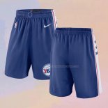Pantaloncini Philadelphia 76ers 2017-18 Blu